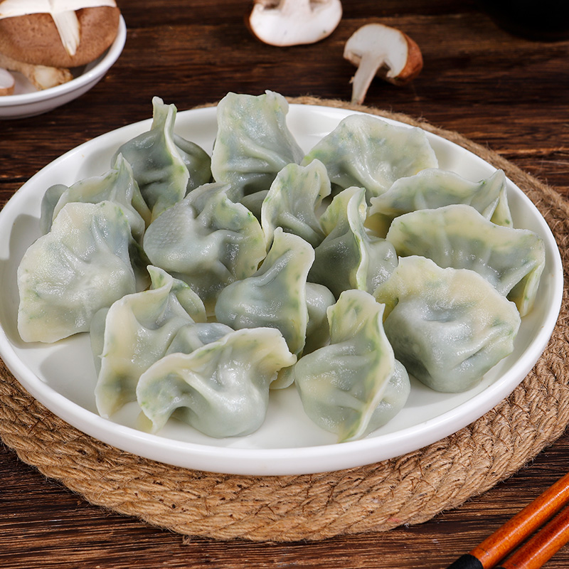 Pangsit Gandum Seledri Dan Jamur Shiitake